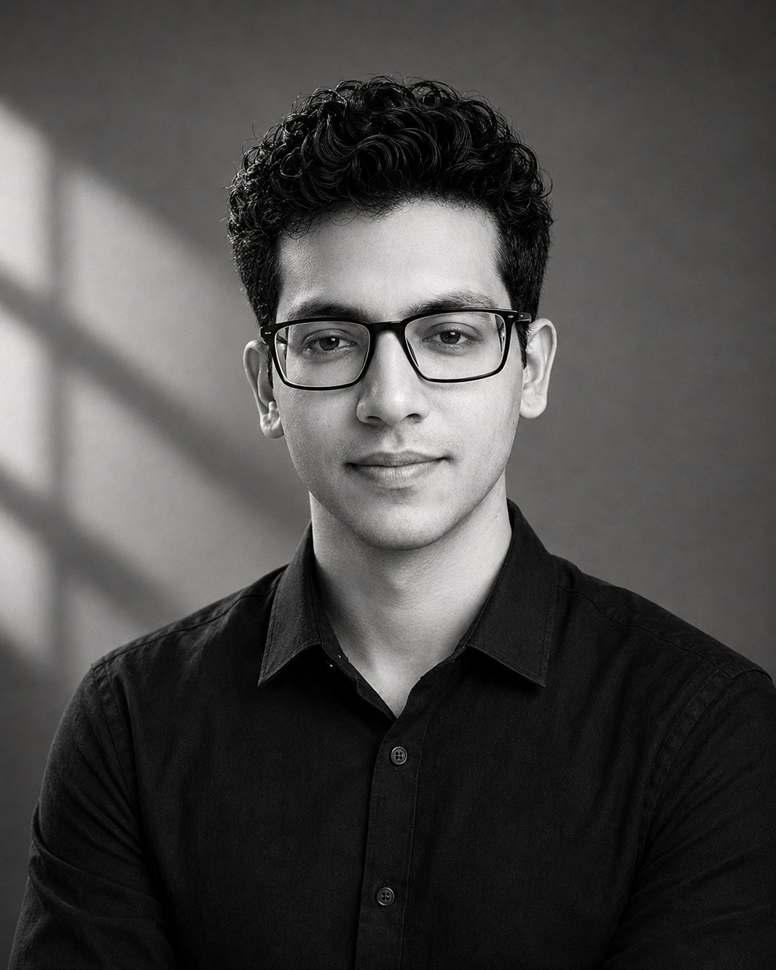Studio portrait of Yash Chandravanshi